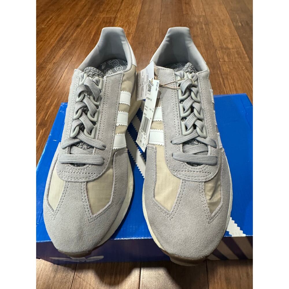 Adidas Retropy E5 Gray/White Men’s Size 8 New w/ Box (Damaged Box) - Picture 3 of 7